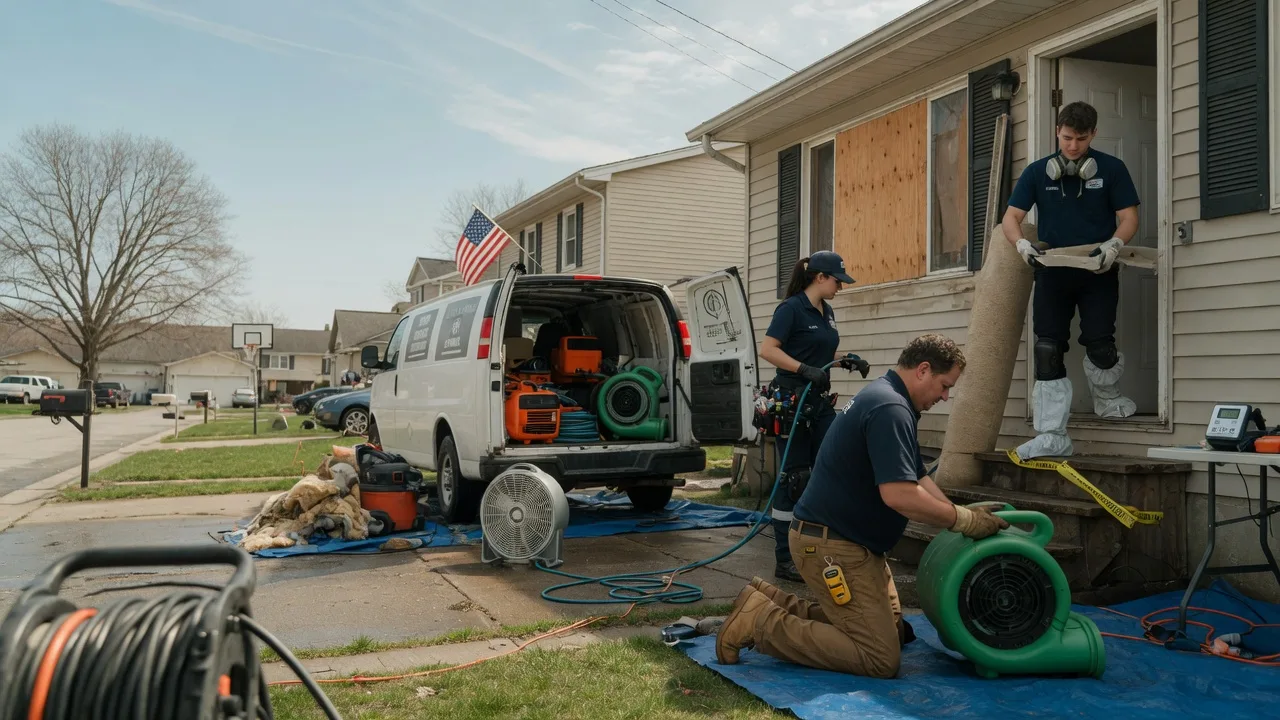 Water Damage Restoration in Maple Heights, OH near me
